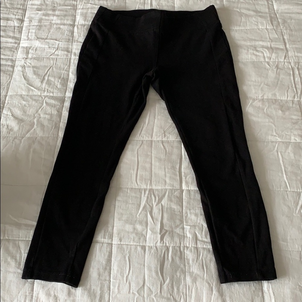 Loft. Black ponte leggings